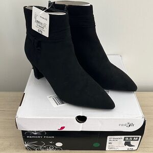 East 5th Women's Black Ankle Boots